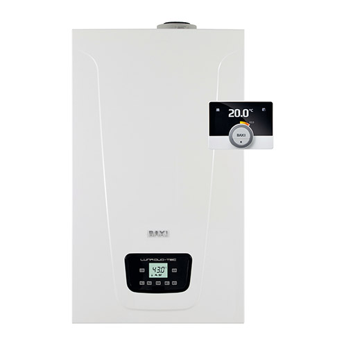 Baxi Luna Duo-tec E only at Panthermiki.