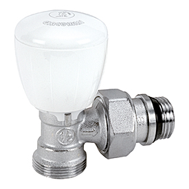  R431TG Micrometric angled valve with thermostatic option  only at Panthermiki.