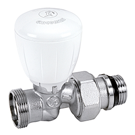  R432TG Micrometric straight valve with thermostatic option  only at Panthermiki.