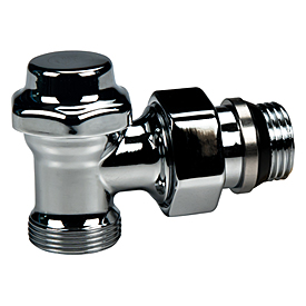 T29C Angled lockshield valve for toweldryer  only at Panthermiki.