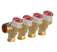 Components for domestic water distribution lines only at Panthermiki.