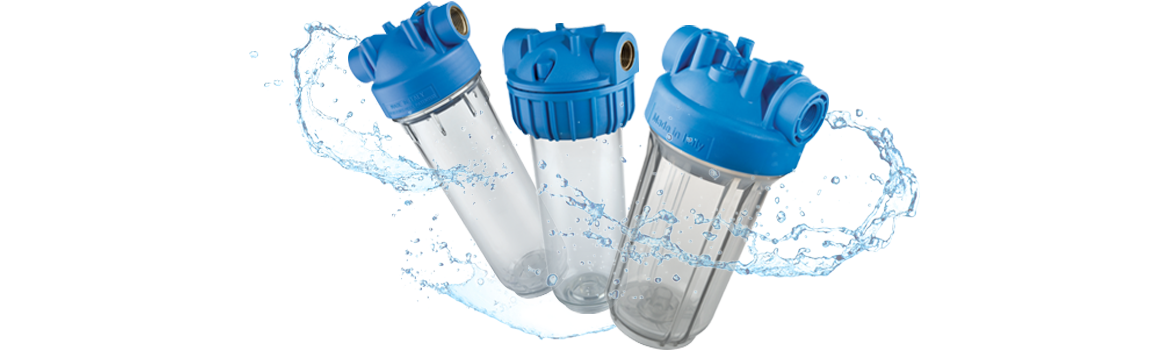 Mains Water Filter Housings only at Panthermiki.